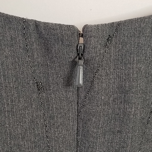 New EXPRESS Spaghetti Strap Dress - Gray Glitz - Picture 5 of 11